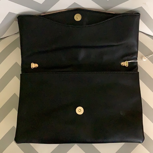 Urban Expressions Grey Heidi Alligator snake skin Clutch Purse - Picture 2 of 5